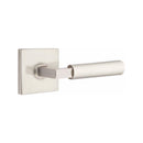 Emtek Select L-Square Smooth Lever Concealed Screws  with Square Rosette