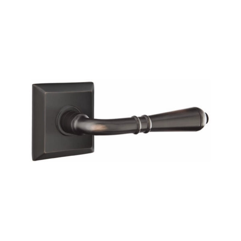 Emtek Turino Lever Concealed Screws with Quincy Rosette