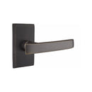 Emtek Sandcast Bronze Yuma Lever Concealed Screws with