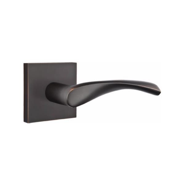 Emtek Triton Lever with Square Rosette Concealed Screws