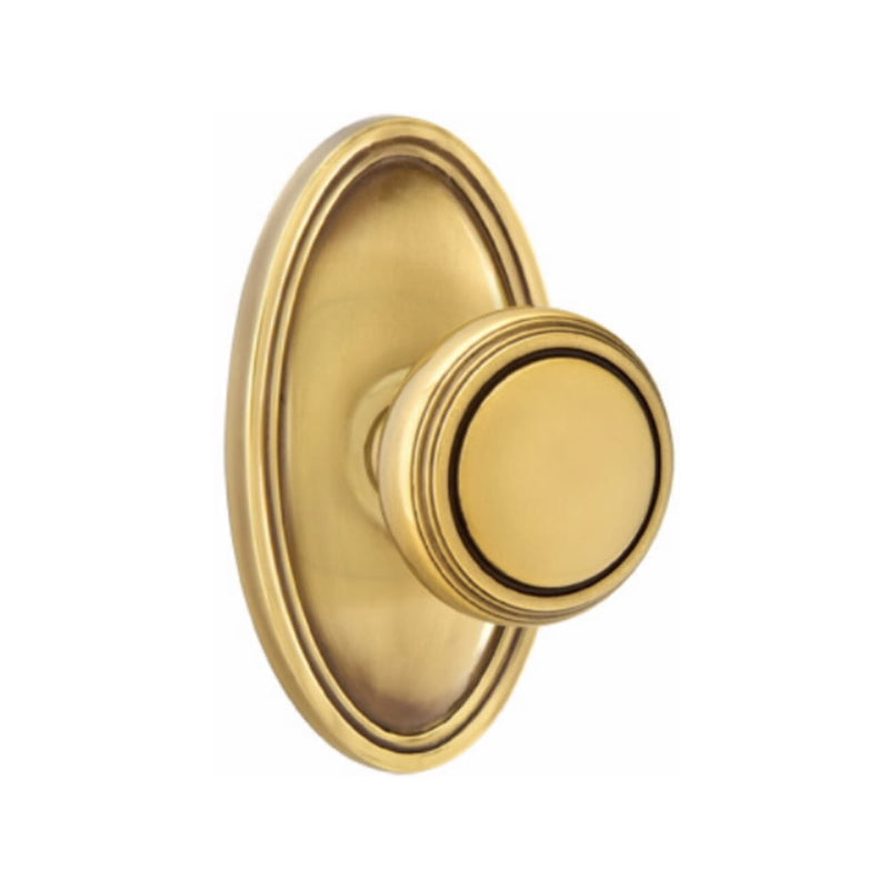 Emtek Norwich Knob With Oval Rosette