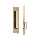Emtek Knurled Narrow Modern Rectangular Mortise