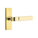 Emtek Aston Lever With 1-1/2" x 5" Stretto Rosette