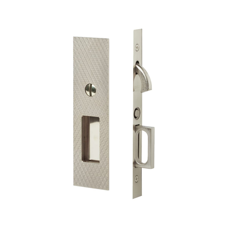 Emtek Knurled Narrow Modern Rectangular Mortise