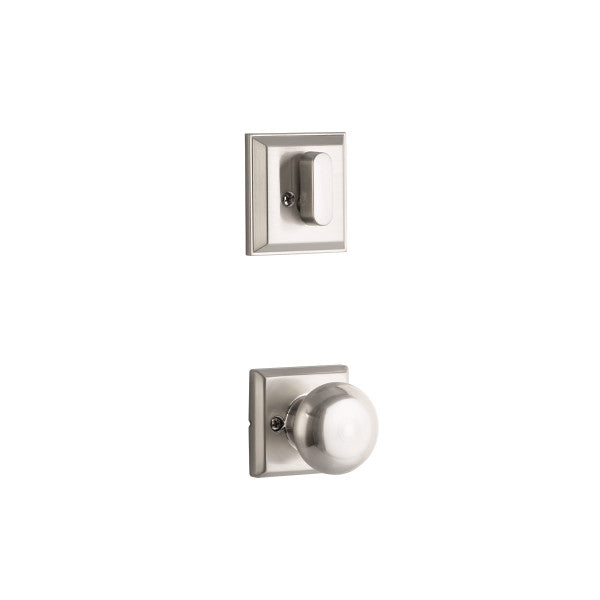 Yale Ellington Trim with Walker Knob Single Cylinder (Interior Trim Pack)