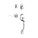 Yale Maguire Entry Set with Farmington Lever Single Cylinder (Exterior + Interior)