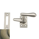 Baldwin 0496 Casement Fastener With Mortise Strike
