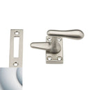 Baldwin 0496 Casement Fastener With Mortise Strike