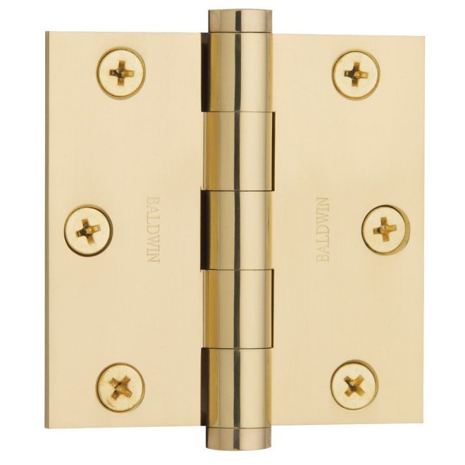 Baldwin 1030I 3" x 3" Mortise Square Hinge