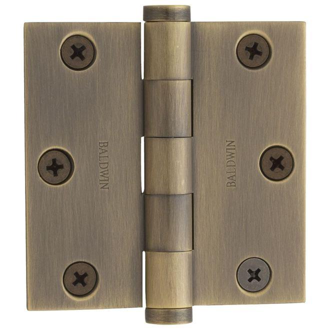 Baldwin 1030I 3" x 3" Mortise Square Hinge