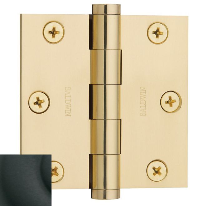 Baldwin 1030I 3" x 3" Mortise Square Hinge