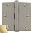 Baldwin 1035I 3-1/2" x 3-1/2" Mortise Square Hinge