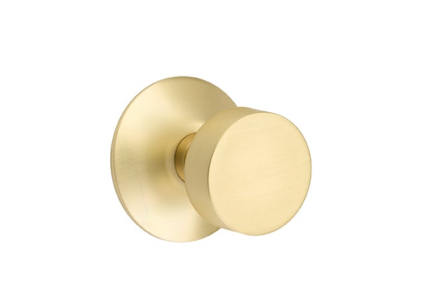 Emtek Round Knob  Concealed  Fastener with Modern Rosette