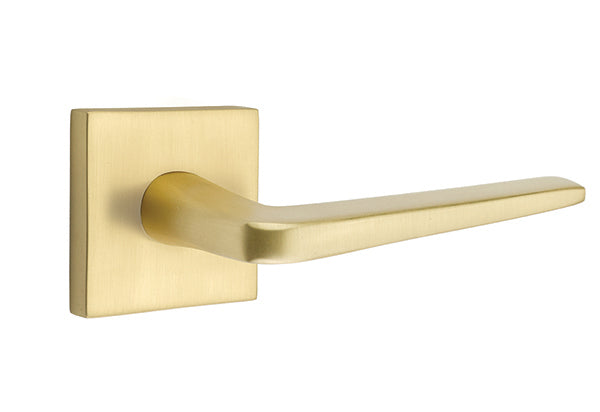 Emtek Athena Lever Concealed Screws With Square Rosette