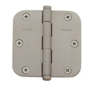 Baldwin 1135I 3-1/2" x 3-1/2" - 5/8" Radius Mortise Hinge
