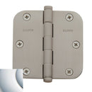Baldwin 1135I 3-1/2" x 3-1/2" - 5/8" Radius Mortise Hinge