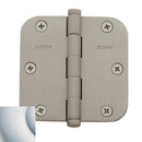 Baldwin 1135I 3-1/2" x 3-1/2" - 5/8" Radius Mortise Hinge