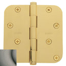 Baldwin 1140I 4" X 4" - 5/8" Radius Mortise Hinge