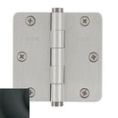 Baldwin 1435I 3-1/2" x 3-1/2" - 1/4" Radius Mortise Hinge