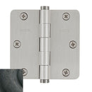 Baldwin 1435I 3-1/2" x 3-1/2" - 1/4" Radius Mortise Hinge