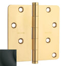 Baldwin 1440I 4" x 4" - 1/4" Radius Mortise Hinge