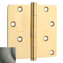 Baldwin 1440I 4" x 4" - 1/4" Radius Mortise Hinge