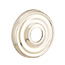 Emtek Transitional Brass Single Hook with Regular Rosette