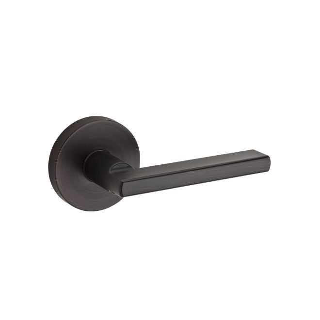 Kwikset Halifax Lever with Round Rose Door Lock