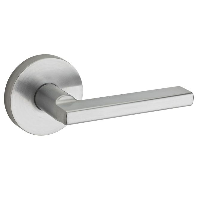 Kwikset Halifax Lever with Round Rose Door Lock