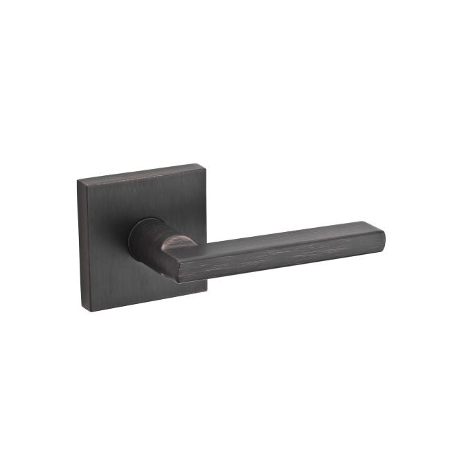 Kwikset  Halifax Lever with Square Rose Door Lock