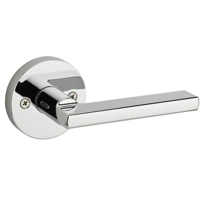 Kwikset Halifax Lever with Round Rose Door Lock