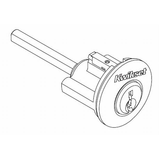 Kwikset 15843 660 Deadbolt Cylinder