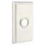 Emtek Transitional Brass Single Hook with Rectangular Rosette