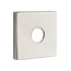 Emtek Transitional Brass Single Hook with Square Rosette