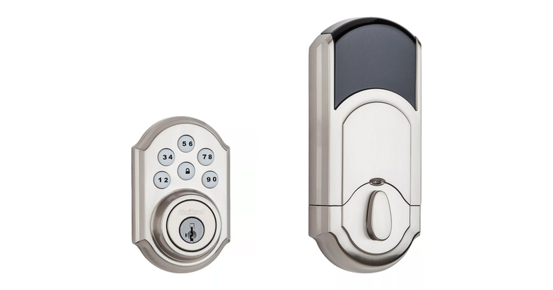 Kwikset CP910TRLZW500 Clear Pack Z-Wave Enabled Traditional Smartcode Deadbolt with Z-Wave 500 Chipset with RCAL Latch and RCS Strike