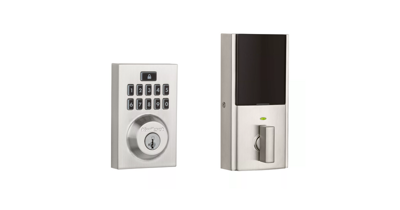 Kwikset 914CNTZW500  Z-Wave Enabled Contemporary Smartcode Deadbolt with SmartKey and RCAL Latch and RCS Strike