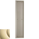 Baldwin 2280003 Push Plate 3-1/2" x 15" Nashville Lifetime Brass Finish - Lifetime Brass - Brass