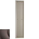 Baldwin 2280112 Push Plate 3-1/2" x 15" Nashville Venetian Bronze Finish - Venetian Bronze - Brass
