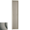 Baldwin 2280151 Push Plate 3-1/2" x 15" Nashville Antique Nickel Finish - Antique Nickel - Brass