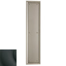 Baldwin 2280190 Push Plate 3-1/2" x 15" Nashville Satin Black Finish - Satin Black - Brass
