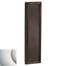 Baldwin 2281140 Push Plate 3-1/2" x 20" Nashville Bright Nickel Finish - Bright Nickel - Brass