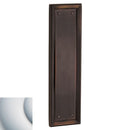 Baldwin 2281264 Push Plate 3-1/2" x 20" Nashville Satin Chrome Finish - Satin Chrome - Brass