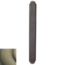 Baldwin 2282050 Push Plate 2-1/4" x 11-7/8" San Francisco Antique Brass Finish - Antique Brass - Brass