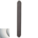 Baldwin 2282140 Push Plate 2-1/4" x 11-7/8" San Francisco Bright Nickel Finish - Bright Nickel - Brass