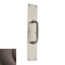 Baldwin 2335112 Pull Plate 3-1/2" x 15" Venetian Bronze Finish - Venetian Bronze - Brass