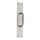 Baldwin 2335150 Pull Plate 3-1/2" x 15" Satin Nickel Finish - Satin Nickel - Brass