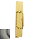 Baldwin 2335151 Pull Plate 3-1/2" x 15" Antique Nickel Finish - Antique Nickel - Brass