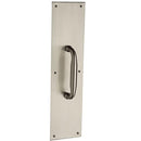 Baldwin 2337150 Pull Plate 4" x 16" Satin Nickel Finish - Satin Nickel - Brass