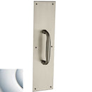 Baldwin 2337260 Pull Plate 4" x 16" Bright Chrome Finish - Bright Chrome - Brass