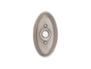 Emtek 2402 Doorbell Button with Oval Rosette